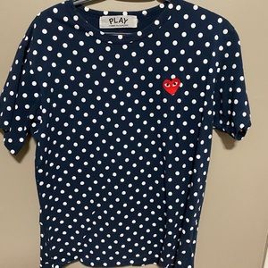 Cdg play shirt
